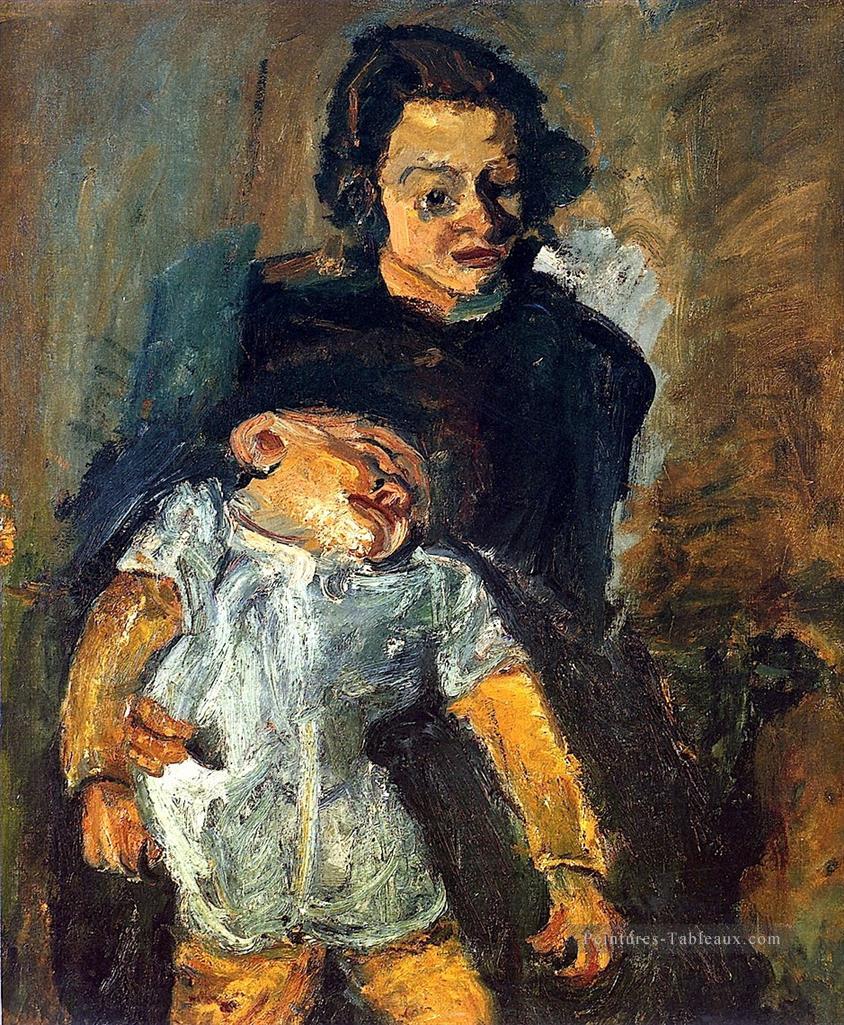 maternité 1942 Chaim Soutine Expressionnisme Peintures à l'huile